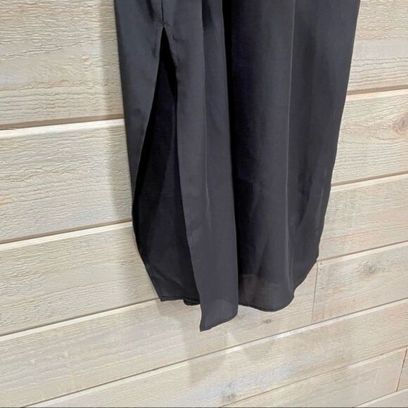 BCBG Peplum Waist Slip Dress - Picture 5 of 8